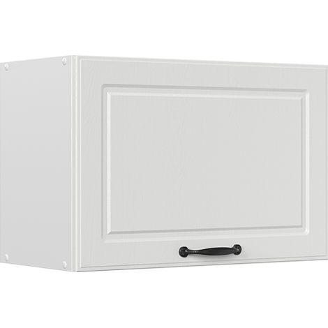 Elément haut de cuisine R-Line, Blanc campagne, 60 cm Plat, Vicco