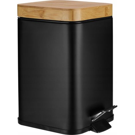 Pattumiera Galicja VERTO 3 l nero 1 pz. (1/5)
