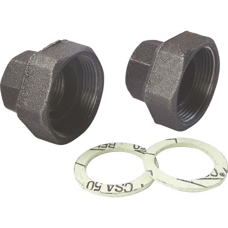 Jeu de 2 raccords union 26/34 - Ecrou 40/49