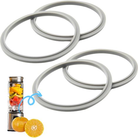 Joint D'Etanchéité Pour Mixeur - Joint En Caoutchouc Silicone Alimentaire - Compatible Série 600 Et 900 - Lot De 4 Pièces (1/5)
