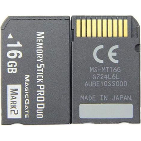 Memory Stick Pro für PSP2000/3000 für Kamera, Spiegelreflexkamera, PSP, Schwarz, 16 GB (1/5)
