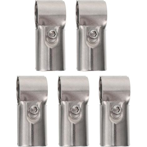 pices Connecteur Acier Inoxydable pour Tringle Vtements (1/5)