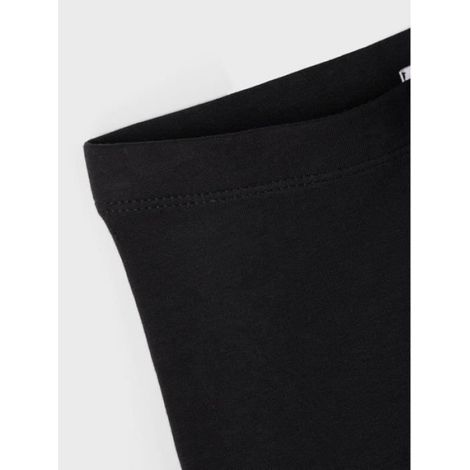Legging - Noir - 95 % Coton - Intérieur Brossé - Taille Élastique - Coupe Régulière - Pour Enfant - 1 Pièce (1/4)