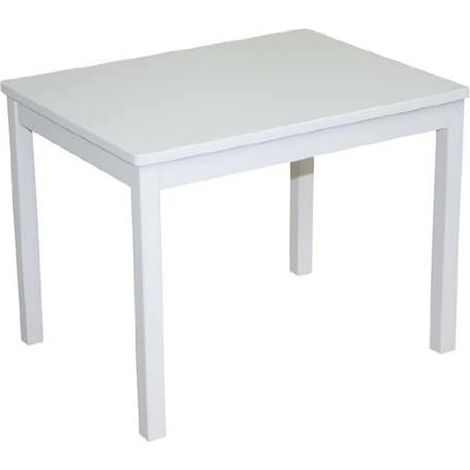 roba Tavolo per bambini, Per giocare, Legno massello laccato, Bianco, 6 kilograms, 0 (1/4)