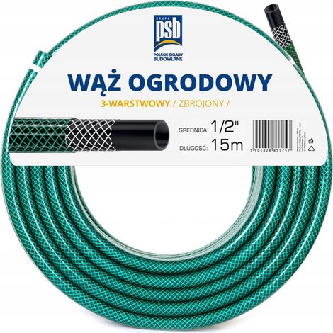 Tubo da giardino CellFast Economic PSB da 1/2 pollice e 15 m