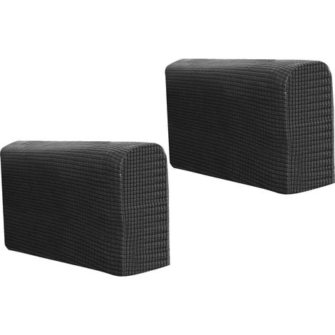 Housse d'accoudoir de canapé Housse de fauteuil extensible Housse de fauteuil élastique Housse de protection 2pcs (1/5)