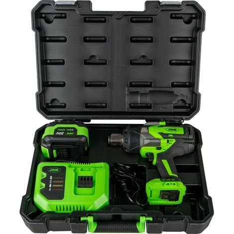 JBM60050C Pistola de impacto brushless a batería 1", 2300 Nm con maletín
