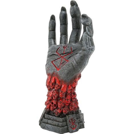 Statuette de main d'Halloween, ornement décoratif en résine, sculpture de main effrayante pour la maison, le bureau ou le salon. (1/5)
