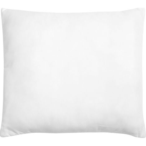 Bed Pillow ERRIGAL Low Microfibre 80 x 80 cm White