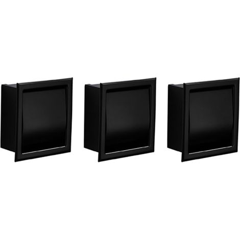 Toilettenpapierhalter 3er Pack Edelstahl Doppelrollenhalter