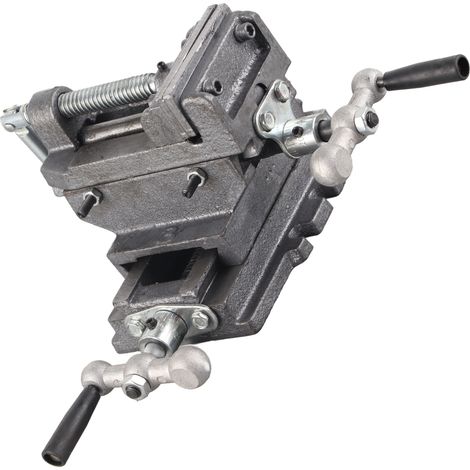 Étau d'établi à table plate croisée de 7,6 cm (3 po) pour la maintenance mécanique, perceuse et fraiseuse (1/5)
