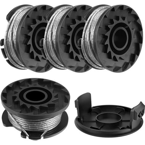 Bobine Fil Pour BOSCH EasyGrassCut 18 23 26 Art 23 26 Coupe Bordure Pièces de Rechange(BOSCH F016800569 . 4 Pièces)