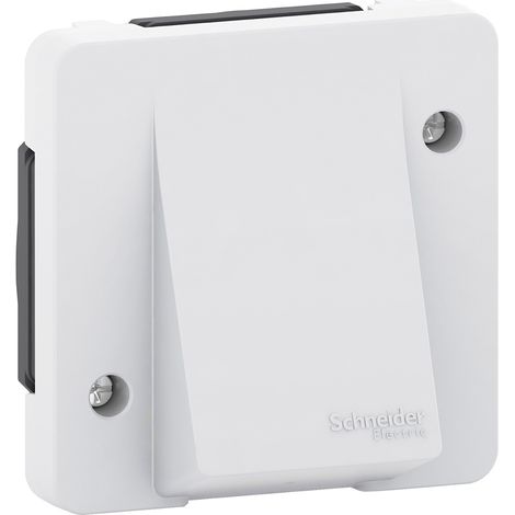 Mureva Styl Sortie de câble composable IP55 IK08 connexion auto blanc SCHNEIDER MUR37933
