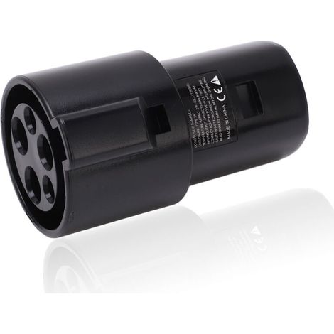 Adaptateur de charge mobile 80A 240V AC J1772, adaptateur de charge pour voiture électrique, compatible avec Tesla Model 3 S X Y