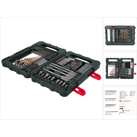 Metabo  626708000 Bit-Set 86teilig