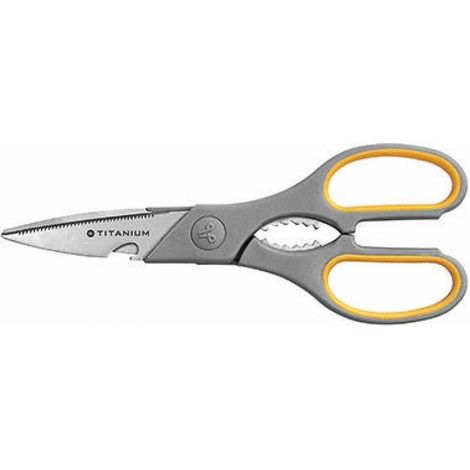 Westcott Schere Titanium Super E-30486 00 21cm grau/gelb (1/5)