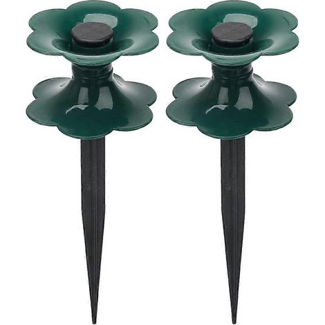 Lot de 2 supports de guide-tuyau d'arrosage pour jardinage et pelouse (1/4)