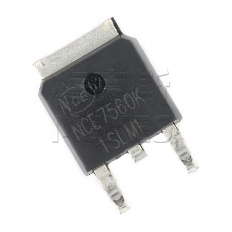 NCE NCE7560K TO-252-2 75V 60A 140W 8.5mΩ@10V N-Kanal-MOSFET-Chip, elektronische Bauteile, 5 Stück verfügbar.