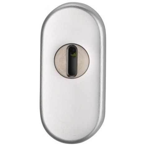 Rosette porte 0811 Inox EST ov.m.ZA S.14,5mm EDI