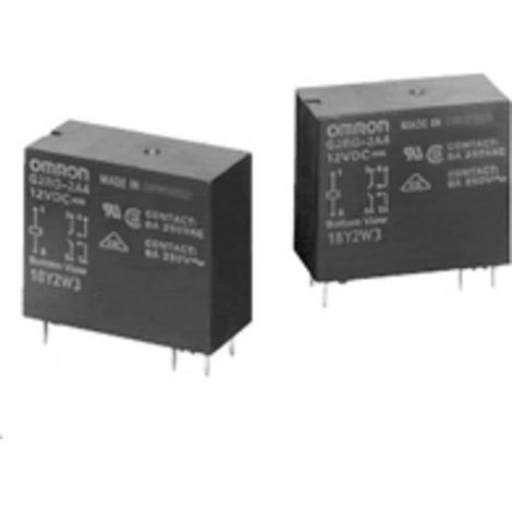 Omron G2RG-2A4-DC24 Relais de puissance 24 V/DC 8 A 2 NO (T) 1 pc(s) Bag (1/2)