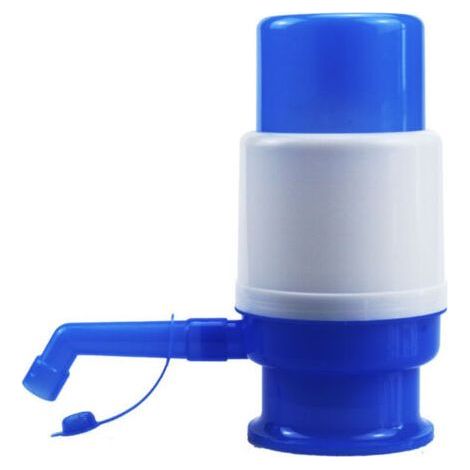 Manual Water Bottle Pump Portable Water Pump Plastic Drinking Water Dispenser (1/4)