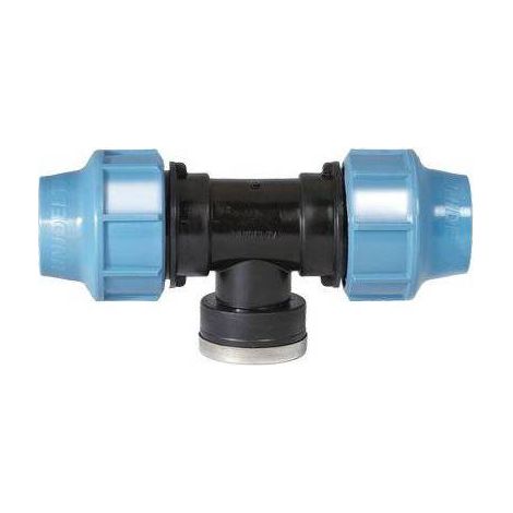 5,0 x TEE A COMPRESSIONE FILETTO FEMMINA PN16 UNIDELTA