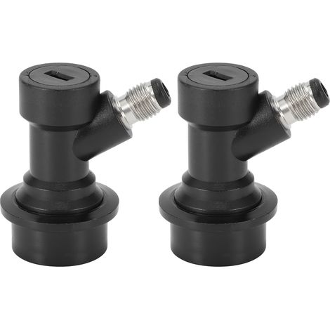 Set mit 2 Schnellkupplungen 1/4MFL für Heimbrau-Bierfässer und Limonadenfässer, Adapter für Flüssigkeitsanschlüsse. (1/5)