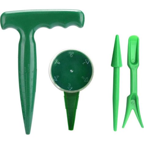 4 Pcs Jardin Distributeur De Semences Semeur Planteur Plant Semoir Épandeur De Jardinière Jardin Réglable Manuel Outil De Semis pour Jardinage Agriculture (1/5)