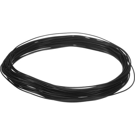 Fil Bonsaï Aluminium Anodisé Fil Formation Longueur 33ft Noir (1/5)