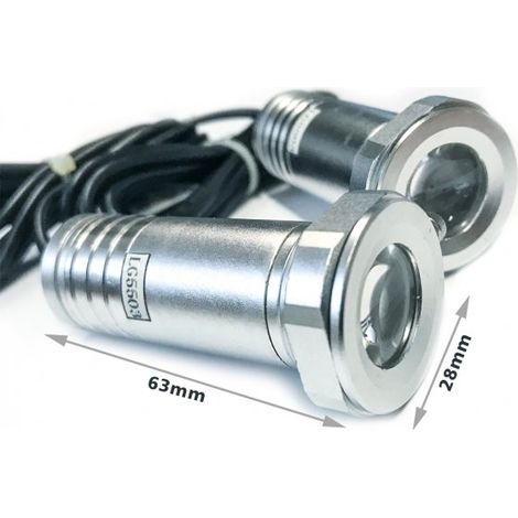 Kit Luci Led Proiettori Con Logo Per Portiere Auto BUICK
