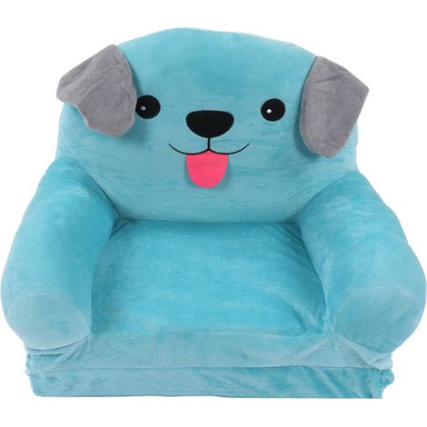 Blue Puppy Kindersofa, niedliches Cartoon-Klappbett, Kindersitz mit doppeltem Verwendungszweck, 2 Schichten (1/5)