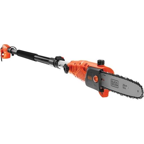 Baumschneider mit Teleskopstange - 800 W - Geschwindigkeit 11 m/s - Teleskopstange 1,74 m bis 2,44 m - Astdurchmesser Ø = 17 cm - Führung 25 cm (PS7525-QS)