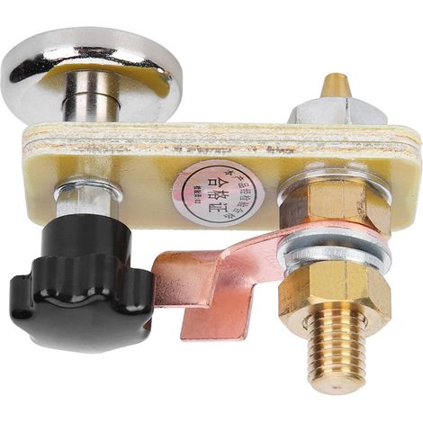Beyamis Tête magnétique de soudage, outil de connexion de mise à la terre pour soudure, plaque isolante de 0,2 pouce, tête unique (1/5)