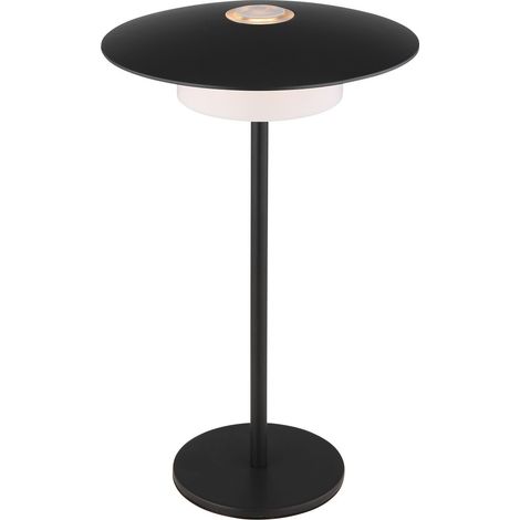 Globo - lámpara de mesa - KYLER - negro - metal - Ø 18cm - LED - (1/5)