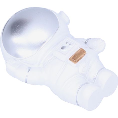 Figurine Astronaute en Argent, Décoration Spatiale Moderne pour Intérieur, Idée Cadeau Original Anniversaire (1/5)