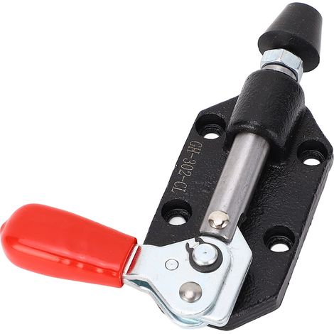 Pince à serrage rapide en fonte avec poignée réglable en plastique pour bricolage, soudage et fixation bois (1/5)