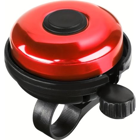 Campanello classico in lega di alluminio per bicicletta, con suono acuto per una maggiore sicurezza, resistente e dal design gradevole. (1/5)