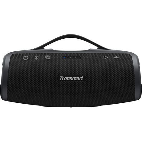 Enceinte Bluetooth portable Tronsmart Mirtune S100 – 50W puissance – Résistante à l'eau IPX7 – Son clair pour aventures outdoor