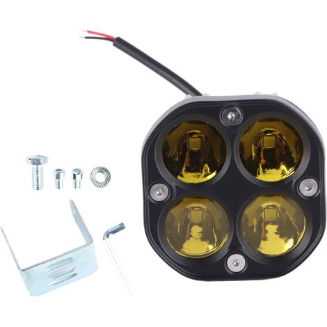 40-W-LED-Scheinwerfer für Motorräder, wasserdichter gelber Lichtprojektor für Geländefahrzeuge und Pkw (1/5)