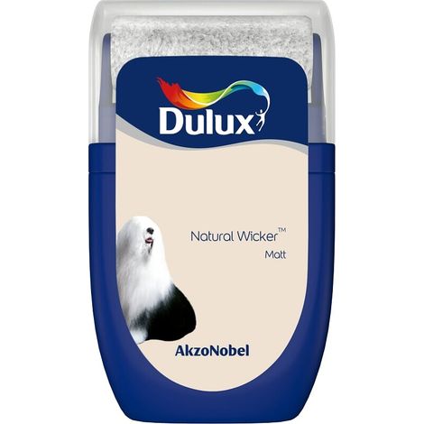 Dulux Retail Matt Emulsion Tester Paint Pot - 30ml - Natural Wicker