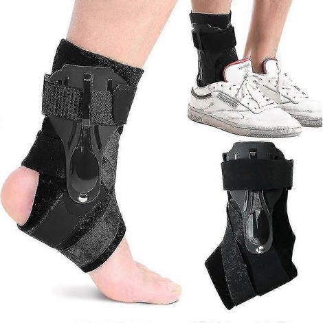 Bandage à tenon et mortaise pour le sport avec orthèse de soutien réglable en PE, pour entorses et arthrite. (1/5)