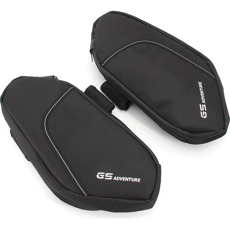 Accessoires pour moto BMW R1250GS ADV : barre de protection supérieure, sacoche suspendue, sac de rangement étendu, modification du sac de rangement. (1/4)