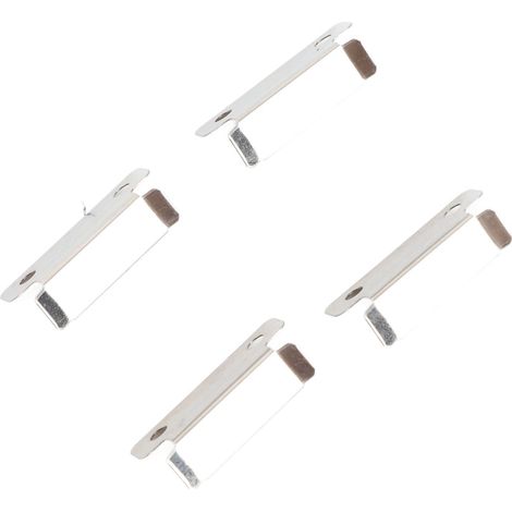 Lot de 4 clips de fixation pour plateau d'imprimante 3D en acier inoxydable de 7 mm, compatibles avec Ender 3 Pro, Ender 3 V2, Ender 3S, Ender 5 Pro et CR-20 Pro. (1/5)