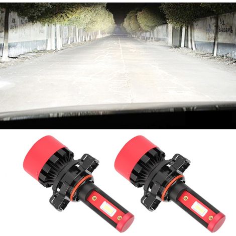 2 L8H 52502 Autoscheinwerferlampen, 96W LED-Abblendlicht, kaltweiß, leistungsstarke Fahrzeugbeleuchtung, direkter Ersatz, Paar Scheinwerfer (1/5)