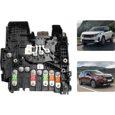 Módulo de caja de fusibles, plástico ABS + metal, compatible con modelos Citroën y Peugeot, número de pieza del fabricante 9675350380, números de referencia OEM 9675350280, 96 753 502 80 (1/5)