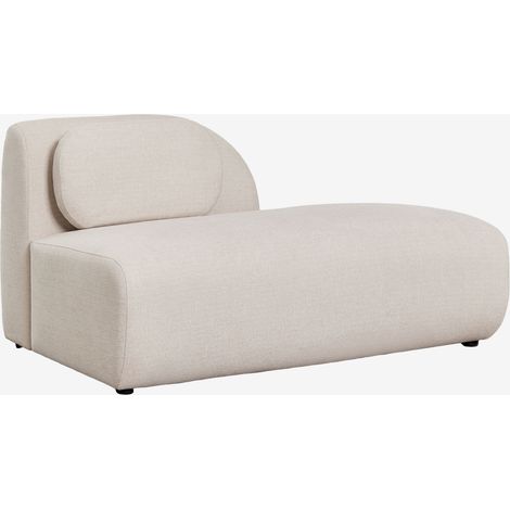 SKLUM Rechtes Recamier-Modul für modulare Couch aus Chenille Coquette (1/5)