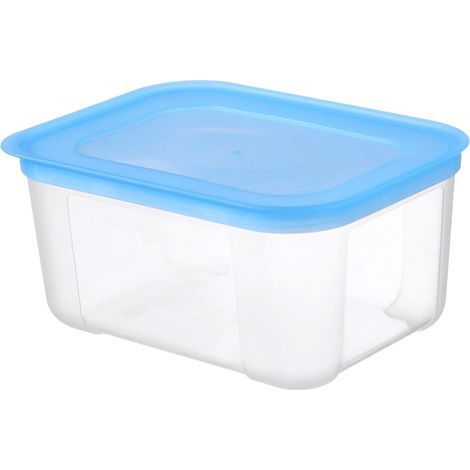 Boîte De Rangement Pour Aliments - Boîte Hermetique Congelateur Réfrigérateur - Sans BPA - Empilable - Bleu - 1 Pièce (1/2)