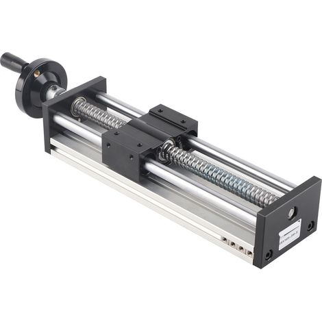 Linearschlitten, 2-Achsen-Kugelgelenk, manueller Schiebetisch, präzise Führungsplattform, 200 mm Hub (1/5)