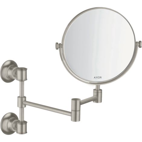 hansgrohe AXOR Montreux Espejo de afeitado, 42090800 (1/4)