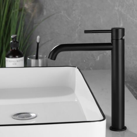 Robinet mitigeur de lavabo haut pour salle de bain (1/4)